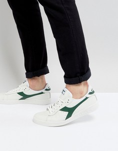 Белые низкие кроссовки Diadora Game L - Белый