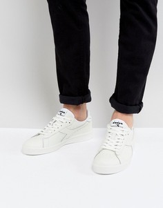 Белые низкие кроссовки Diadora Game L - Белый