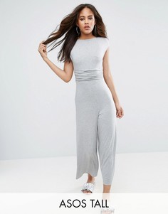 Трикотажный комбинезон ASOS TALL - Серый