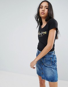 Футболка с принтом Pepe Jeans Isabella - Черный