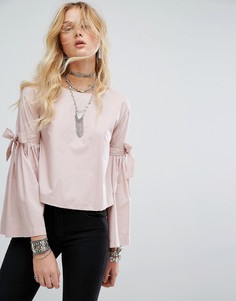 Топ Free People - Розовый