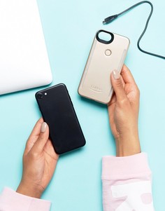 Чехол для iPhone 6/6S/7 от LuMee Duo - Gold Matt - Мульти