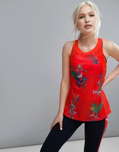 Сетчатый топ с тропическим принтом Ted Baker Fit to a T - Мульти