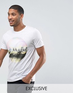 Футболка с принтом Jack &amp; Jones Originals - Белый