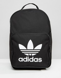Черный рюкзак с логотипом-трилистником adidas Originals - Черный