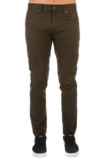 Штаны прямые Запорожец Chino Zap Carrot Olive Green