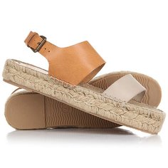 Сандалии женские Soludos Bi-color Platform Sandal Ivory/Nude