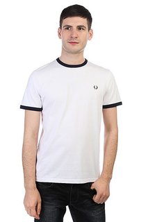 Футболка Fred Perry Ringer T-shirt White