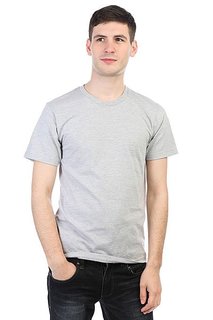 Футболка Undefeated Felt Patch Strike Tee Grey Heather