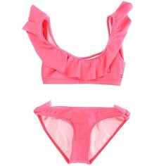 Купальник детский Billabong Sol Sear. Ruffle Set Coral Shine