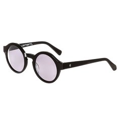 Очки Carhartt WIP Wip Fox Sunglasses Black/Black Mirrored Lenses