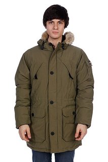 Куртка парка Penfield Hoosac Parka (real Fur) Olive Drab