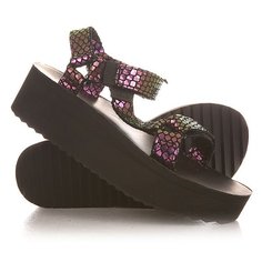 Сандалии женские Teva Flatform Universal Iridescent Black