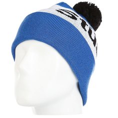 Шапка Stussy Helvetica Pom Beanie Blue