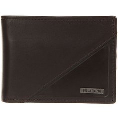 Кошелек Billabong Split Leather Wallet Chocolate