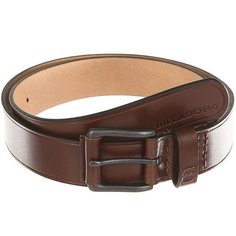Ремень Billabong Curva Leather Belt Chocolate