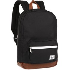 Рюкзак городской Herschel Pop Quiz Mid-volume Black/Tan Synthetic Leather