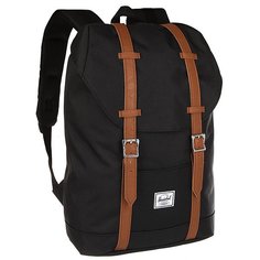 Рюкзак туристический Herschel Retreat Mid-volume Black/Tan Synthetic Leather