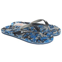 Вьетнамки Quiksilver Haleiwa Print Real Blue/Grey