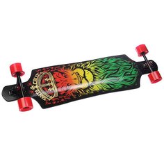 Лонгборд Santa Cruz Lion God Drop Thru Cruzer Black/Yellow/Red/Green 10 X 40 (101.6 см)