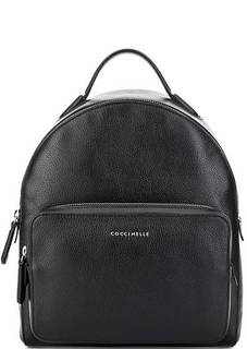Кожаный рюкзак на молнии Coccinelle