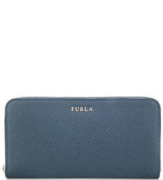 Кожаный кошелек с тремя отделами для купюр Furla