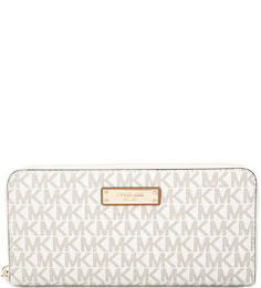 Кошелек на молнии с логотипом бренда Michael Michael Kors