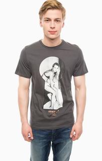 Хлопковая футболка с круглым вырезом Jack & Jones