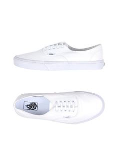 Низкие кеды и кроссовки Vans