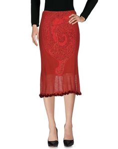 Юбка длиной 3/4 Class Roberto Cavalli
