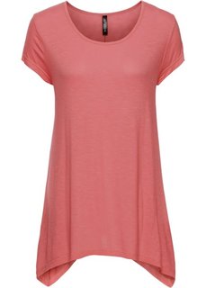 Футболка асимметричного покроя (красный) Bonprix