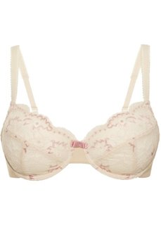 Бюстгальтер, чашка B (бежевый/розовый) Bonprix