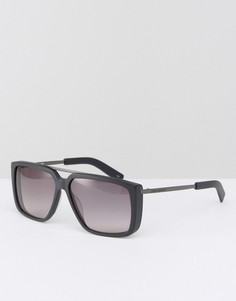 Солнцезащитные очки в квадратной оправе Karl Lagerfeld - Черный