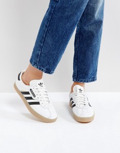 Белые кроссовки adidas Originals Gazelle Super - Белый