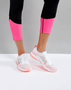 Розовые кроссовки Nike Training Zoom Fearless Flyknit - Белый