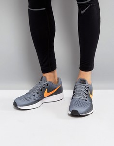Серые кроссовки Nike Air Zoom Pegasus 34 880555-002 - Серый