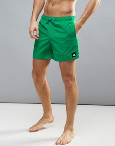 Зеленые шорты для плавания adidas BJ8783 - Зеленый
