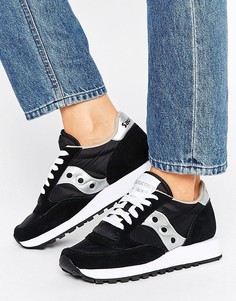 Черно-белые кроссовки Saucony Jazz Original - Черный