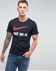 Черная футболка с логотипом Nike NSW 707360-019 - Черный