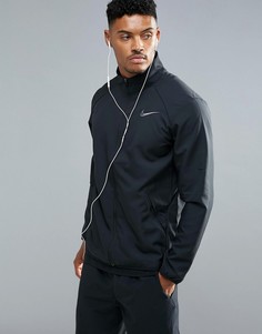 Черная тканая куртка Nike Training Dri-FIT 800199-010 - Черный