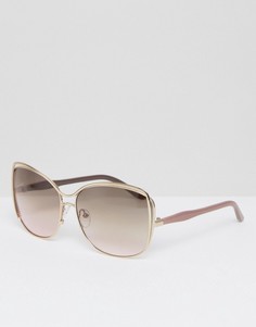 Солнцезащитные очки в стиле 70-х New Look - Серебряный