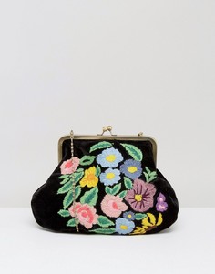 Сумка с вышивкой Park Lane - Черный