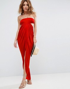 Пляжное платье макси бандо ASOS - Красный