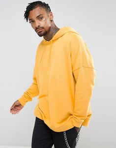 Oversize-худи желтого цвета ASOS - Желтый
