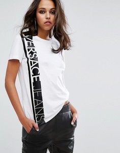 Футболка с логотипом Versace Jeans - Белый