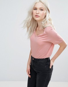 Oversize-футболка Brave Soul - Розовый