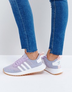 Сиреневые кроссовки adidas Originals FLB Primeknit - Фиолетовый