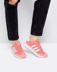 Кроссовки кораллового цвета adidas Originals FLB - Оранжевый