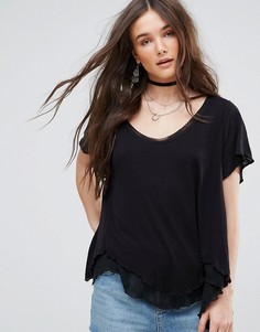 Топ Free People Cookie - Черный