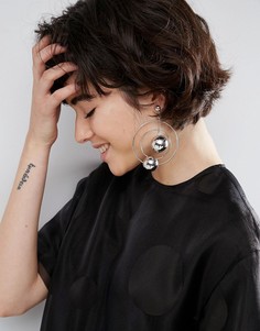 Серьги ASOS XL - Серебряный